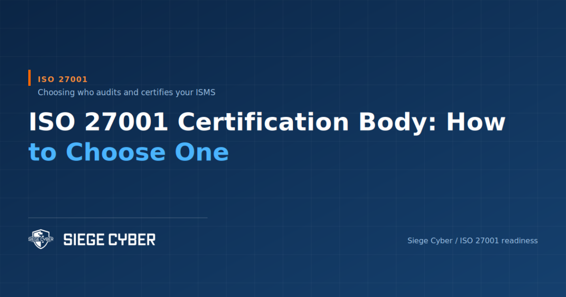 How to choose an ISO 27001 certification body in Australia