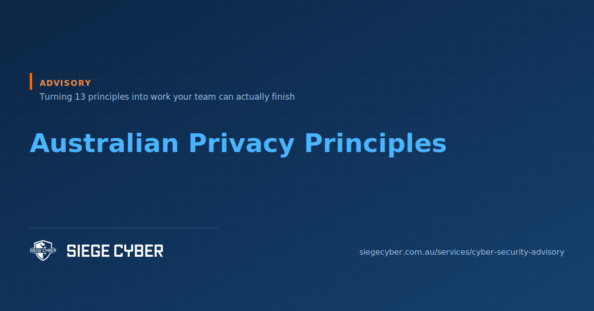 Australian Privacy Principles compliance guide for Australian businesses