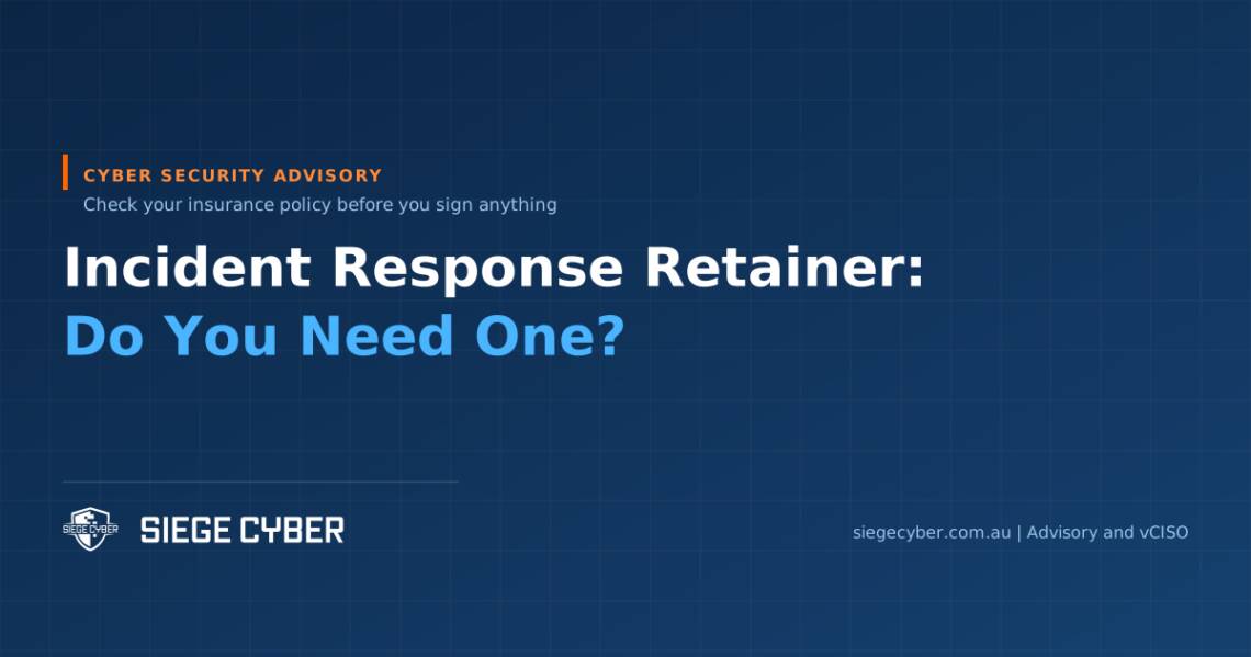 Incident response retainer in Australia, Siege Cyber